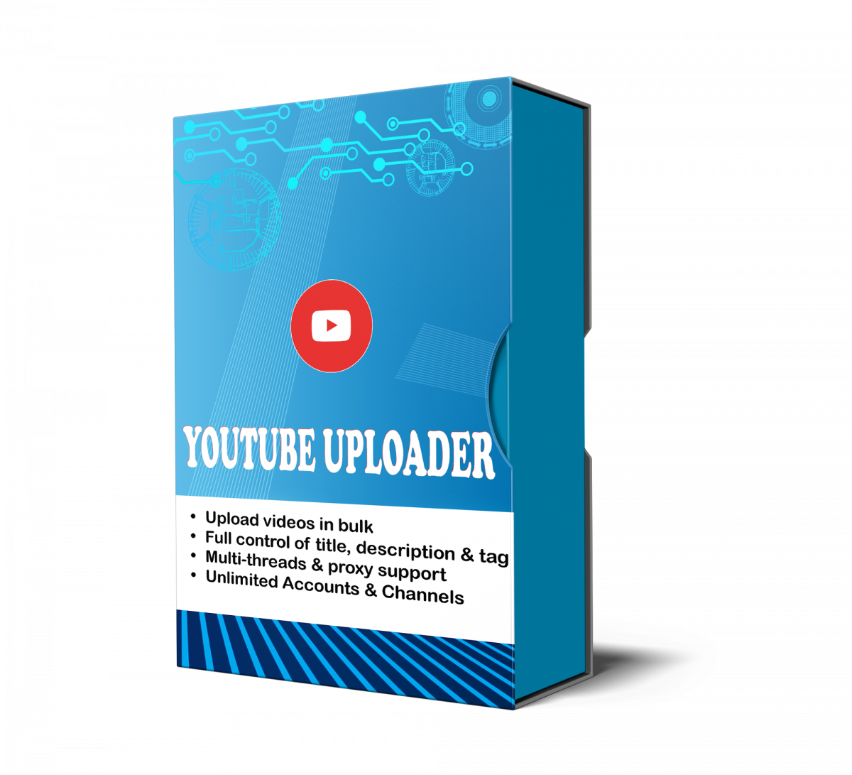 Youtube uploader – Auto upload YouTube videos in bulk – Manage unlimited YouTube accounts