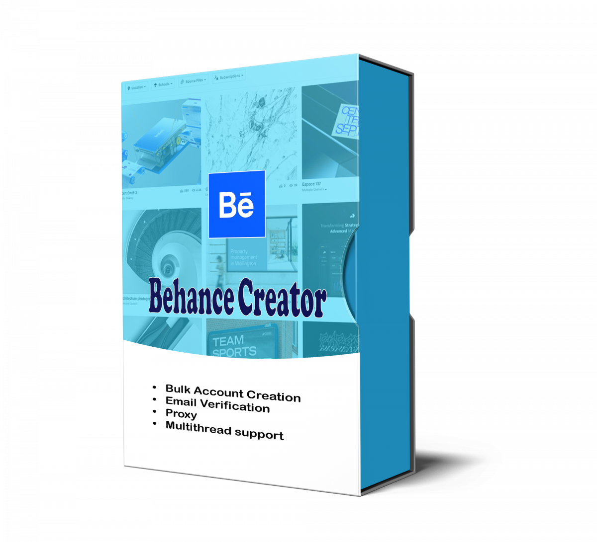 Behance Account Creator – Register Behance Accounts Automatically – Bulk Behance Account Generator